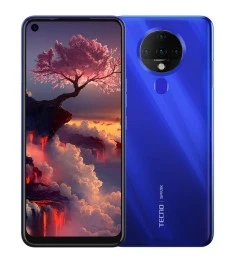 Мобильный телефон Tecno Spark 6 (KE7) 4/128GB (Ocean Blue)