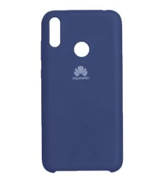 Силикон Original Case Huawei Y7 (2019) (Тёмно-синий)