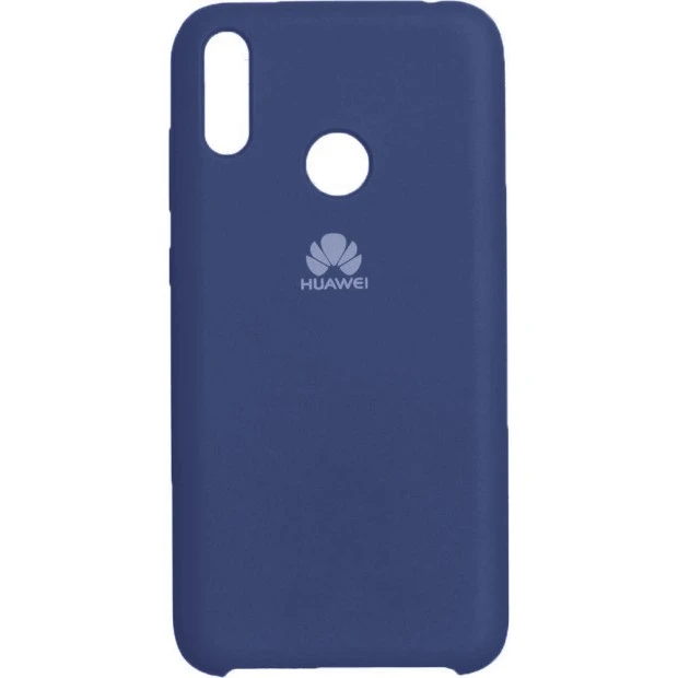 Силиконовый чехол Original Case Huawei Y7 (2019) (Тёмно-синий)
