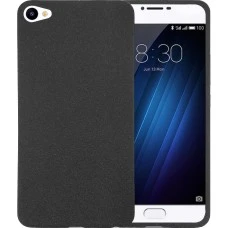 Силиконовый чехол Textile Meizu U20 (Чёрный)