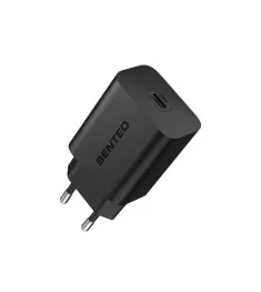 Адаптер живлення USB Senteo Z-13 PD 25W (1 Type-C) (Чорний)