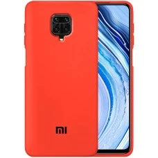 Силикон Original Case Xiaomi Redmi Note 9S / Note 9 Pro (Огненный)