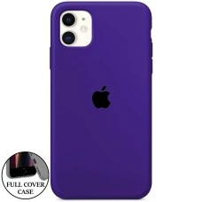 Силикон Original Round Case Apple iPhone 11 (02) Ultra Violet