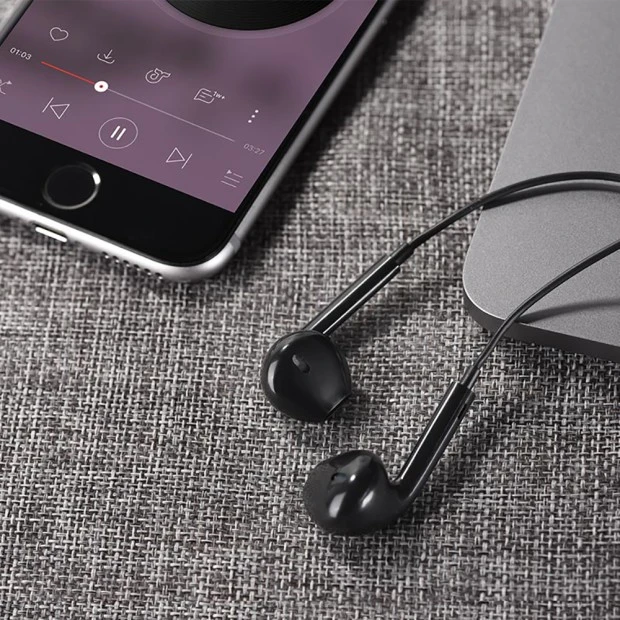 Wired Earphones-Headset Borofone BM54 (Black)