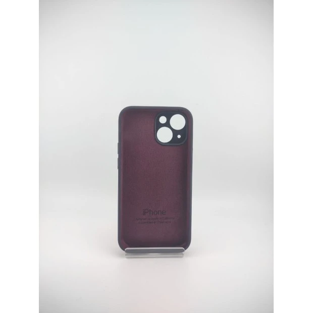 Силикон Original RoundCam Case Apple iPhone 13 mini (Eggplant)