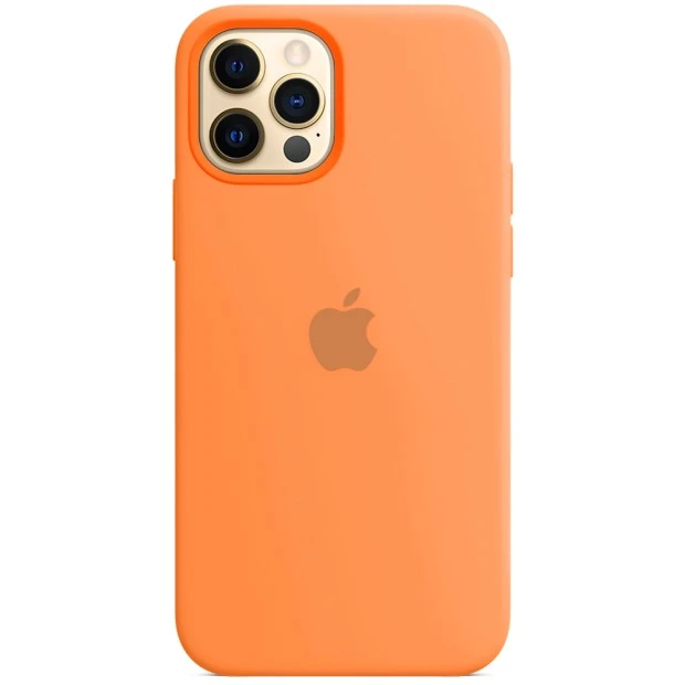Чохол Silicone Case Apple iPhone 12/12 Pro (Kumquat)