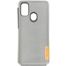 Накладка Spigen Grid Samsung M30s (Серый)