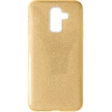 Силикон Glitter Samsung Galaxy J8 (2018) J810 (Золотой)