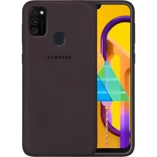 Силикон Original 360 Case Logo Samsung Galaxy M30s (2019) (Тёмно-коричневый)
