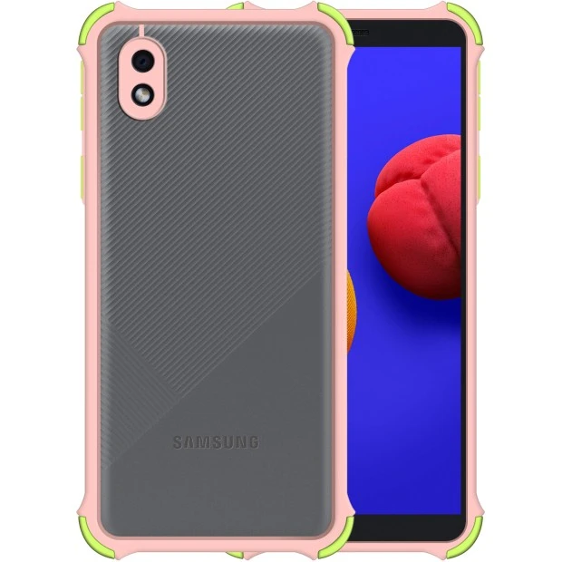 Чохол Armor Frame Samsung Galaxy A01 Core (Рожевий)