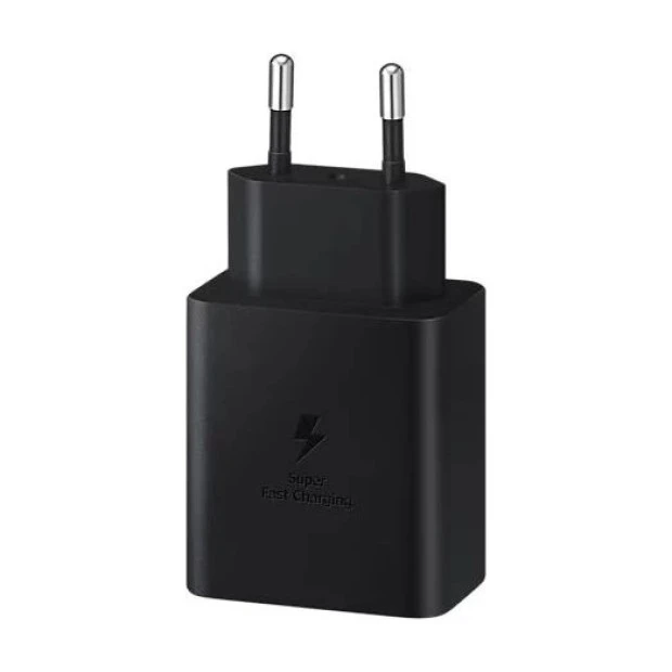 Samsung EP-TA800NBE 65W Power Adapter (2 Type-C  /  1 USB) + Type-C to Type-C Cable (Black) (Discounted)