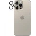 Захисне скло на камеру iLera FocusPro Lens для Apple iPhone 15 Pro  /  15 Pro Max (Чорний Титан)