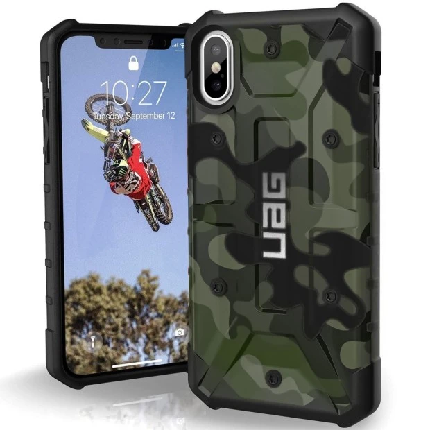 Чехол Armor UAG Сamouflage Case Apple iPhone XS Max (Зелёный)