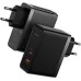 Baseus GaN5 Pro 100W Adapter (Type-C  /  USB) + Type-C to Type-C Cable (Black) CCGP090201