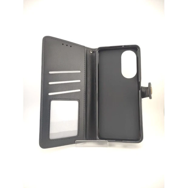 Чехол-книжка Leather Book Gallant Oppo A98 (Чёрный)