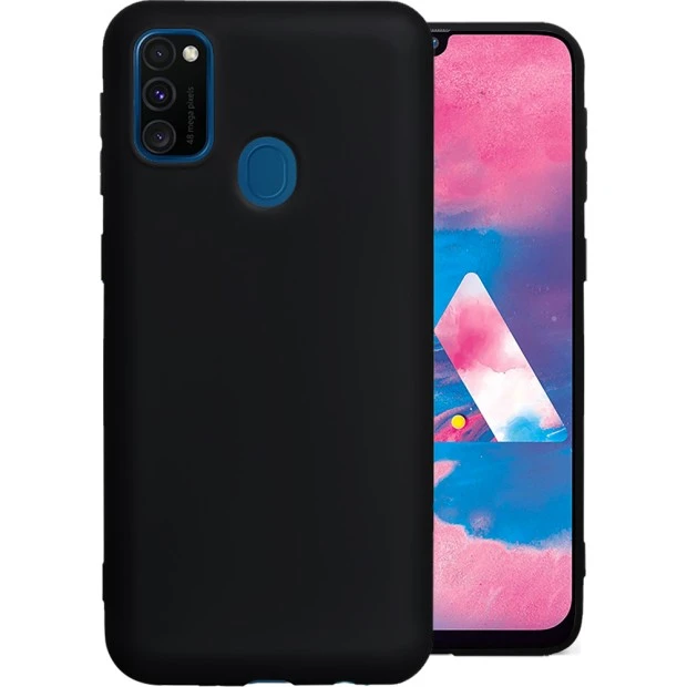 Силиконовый чехол Graphite Samsung Galaxy M30s (2019) (Чёрный)