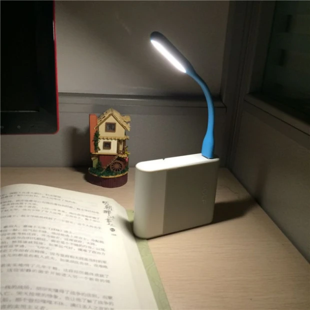 Гибкая USB лампа-фонарик USB LED Light (Чёрный)