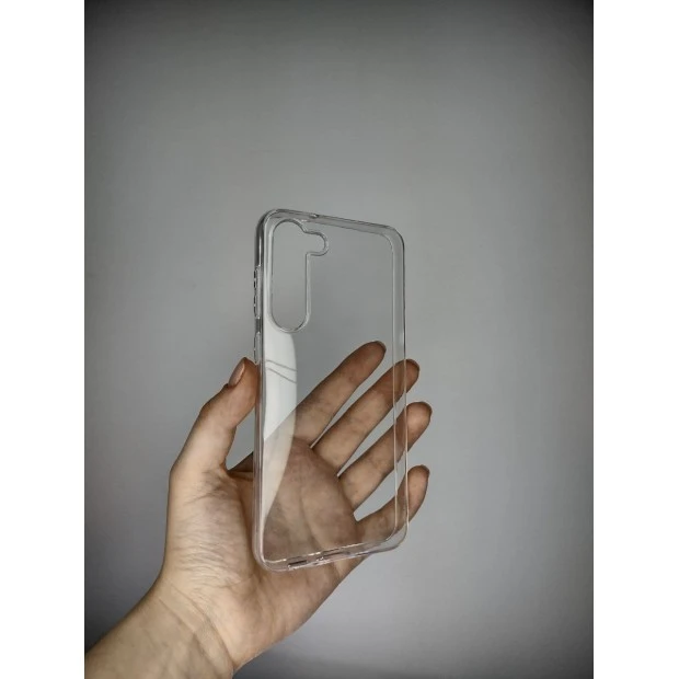 Силіконовий чохол WS для Samsung Galaxy S23 Plus (прозорий)