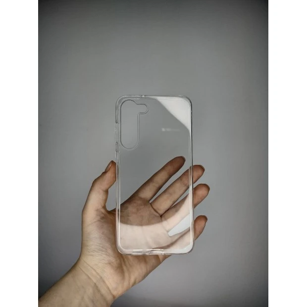 Силіконовий чохол WS для Samsung Galaxy S23 Plus (прозорий)
