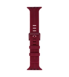 Apple Watch Silicone Shine Band 42  /  44  /  49mm (57) Marsala