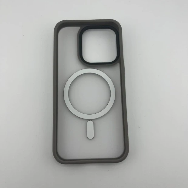Чохол WAVE Matte Insane Case with MagSafe для iPhone 15 Pro (Сірий)