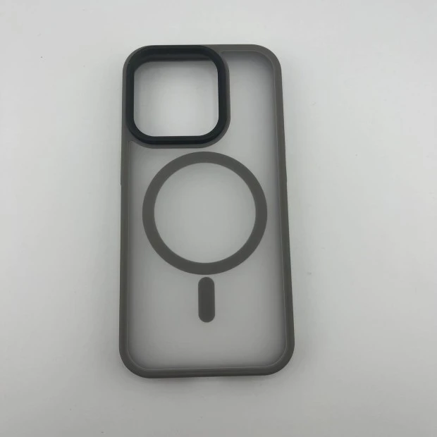 Чохол WAVE Matte Insane Case with MagSafe для iPhone 15 Pro (Сірий)