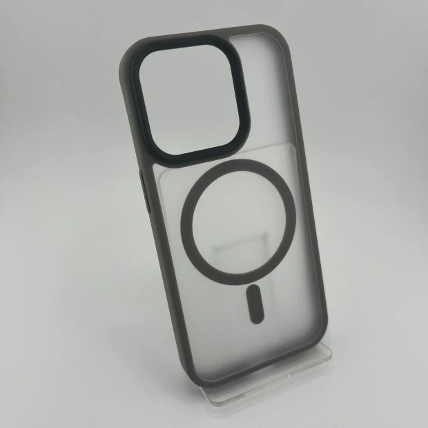 Чохол WAVE Matte Insane Case with MagSafe для iPhone 15 Pro (Сірий)