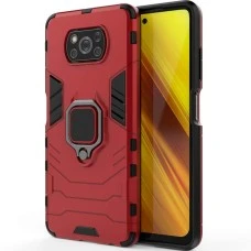 Бронь-чохол Ring Armor Case Xiaomi Poco X3 (Червоний)