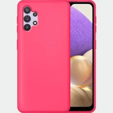 Силикон Original 360 Case Samsung Galaxy A32 (2021) (Малиновый)