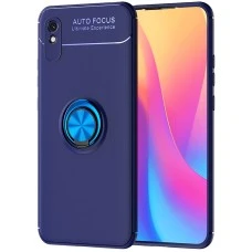 Чехол Ring Silicone Case Xiaomi Redmi 9A (Синий)