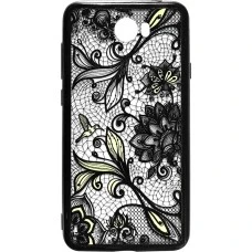 Силиконовый чехол Pattern Huawei Y6 Pro (Чёрный)