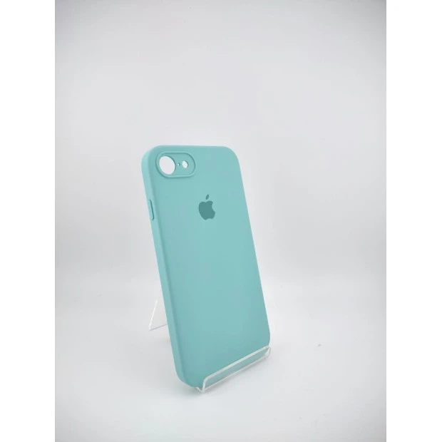 Силіконовий чохол Original Square RoundCam для Apple iPhone 7  /  8  /  SE (2023) в кольорі Sea Blue