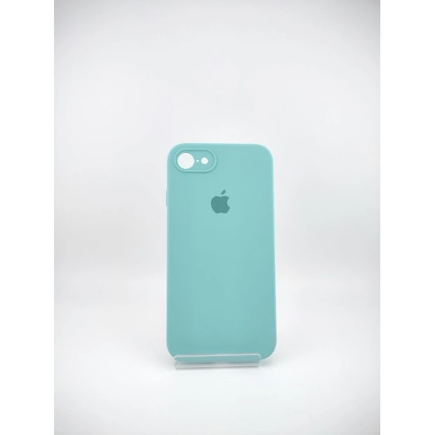 Силіконовий чохол Original Square RoundCam для Apple iPhone 7  /  8  /  SE (2023) в кольорі Sea Blue