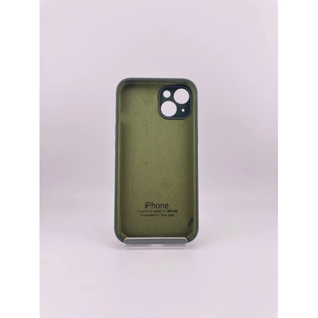 Силикон Original RoundCam Case Apple iPhone 13 (69) Atrovirens