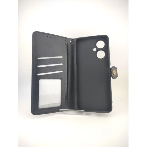 Чехол-книжка Leather Book Gallant Tecno Camon 19 (Чёрный)