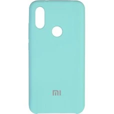 Силикон Original 360 Case Logo Xiaomi Redmi 7 (Бирюзовый)