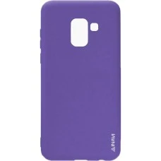Силиконовый чехол iNavi Color Samsung Galaxy A8 (2018) A530 (фиолетовый)