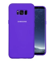 Силикон Original Case Samsung Galaxy S8 Plus (Фиолетовый)