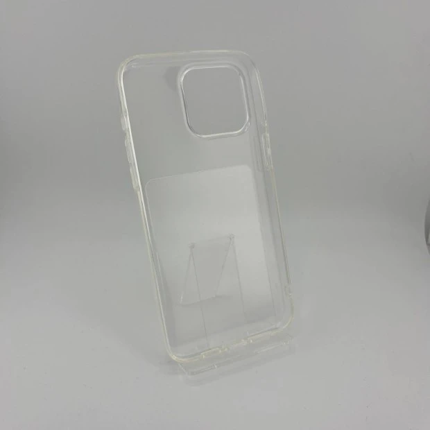 Силикон WS Apple iPhone 15 Pro Max (Прозрачный)