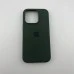 Силіконовий чохол з MagSafe для Apple iPhone 15 Pro (Кипарис)