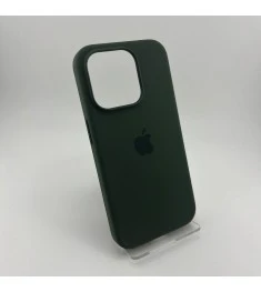 Силіконовий чохол з MagSafe для Apple iPhone 15 Pro (Кипарис)