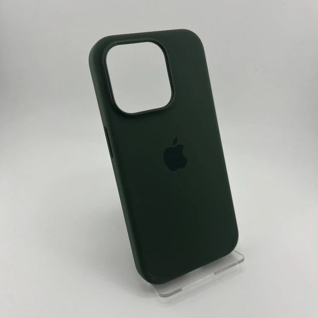 Силіконовий чохол з MagSafe для Apple iPhone 15 Pro (Кипарис)