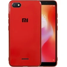 Накладка Glass Case Xiaomi Redmi 6A (красный)