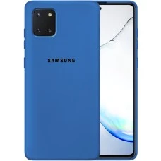Силикон Original Case Samsung Galaxy Note 10 Lite (Кобальт)