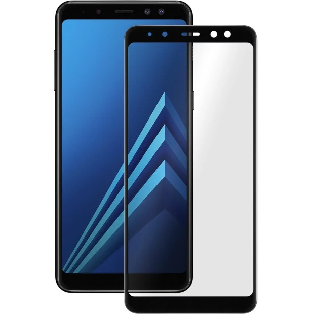 Стекло 5D Japan HD Samsung Galaxy A8 (2018) A530 Black