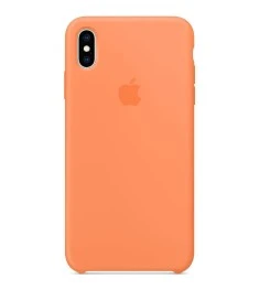 Чехол Silicone Case Apple iPhone XS Max (Papaya)