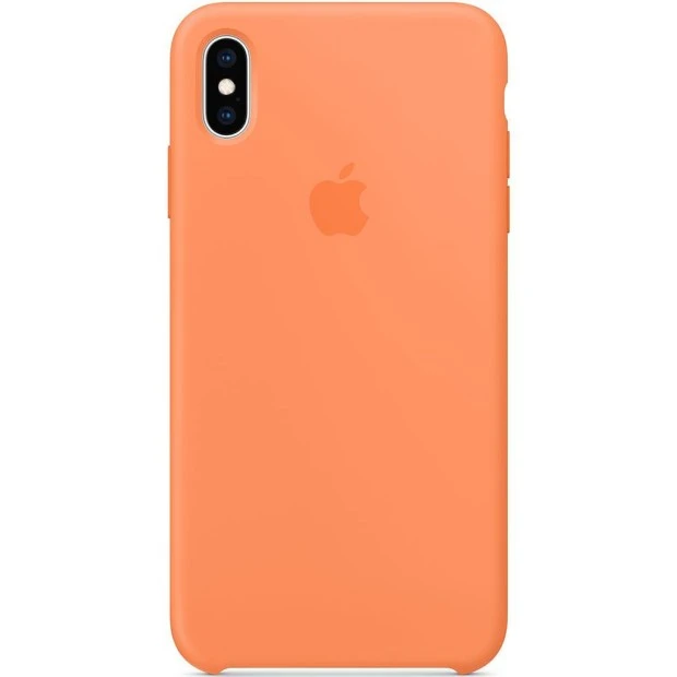 Чехол Silicone Case Apple iPhone XS Max (Papaya)