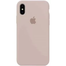 Силикон Original Round Case Apple iPhone X / XS (76) Chalk Pink