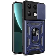Бронь-чехол Ring Serge Armor Case Xiaomi Redmi Note 13 4G (ShutCam) (Синий)