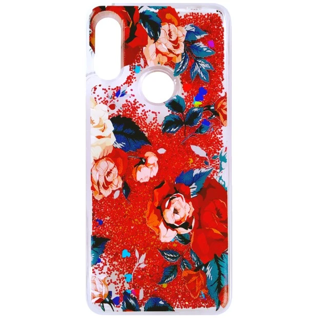 Силиконовый чехол Liquid Fashion Xiaomi Redmi 7 (Rose)